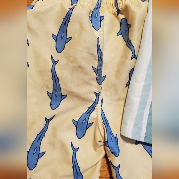 Rugged butts boys size 5 6 swim trunks shorts swimsuit - Picture 5 of 10